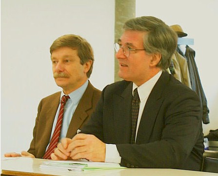 Giuseppe Zilioli (EC, DG INFSO), George Chatillon (Paris I Sorbonne)